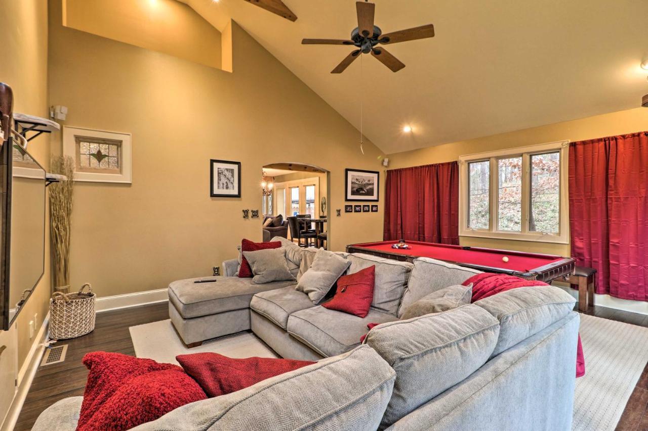 Cozy Conyers Cabin With Fireplace And Pool Table! 外观 照片
