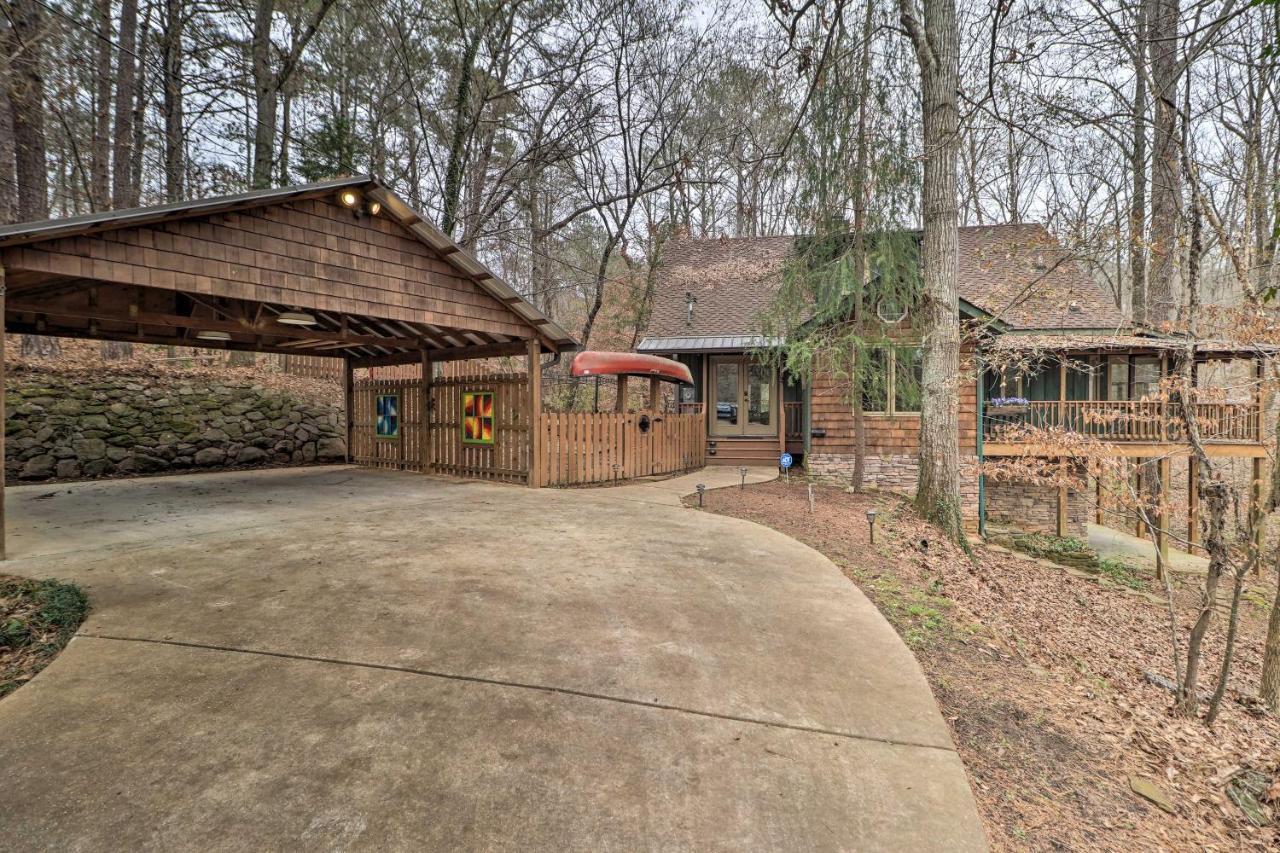 Cozy Conyers Cabin With Fireplace And Pool Table! 外观 照片